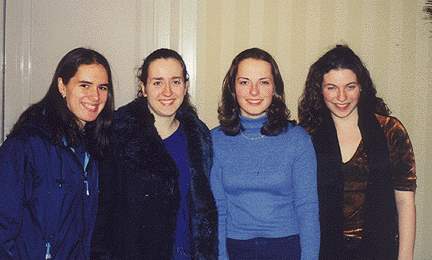 Elina Groberman, Irina Krush, Jennie Frenklakh and Jennifer Shahade