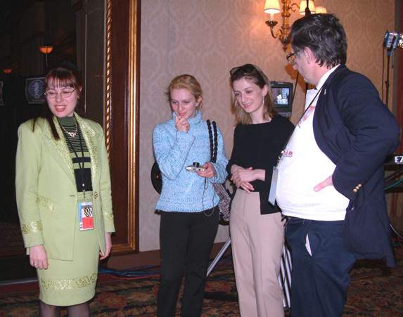 Susan Polgar and Sam Sloan