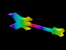 3d graph of a guitar