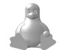 3d graph of Tux, the Linux penguin